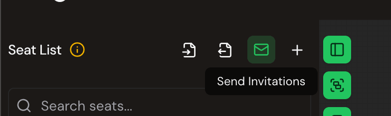 Versand-Assistent: Empfängerliste und Senden-Aktion