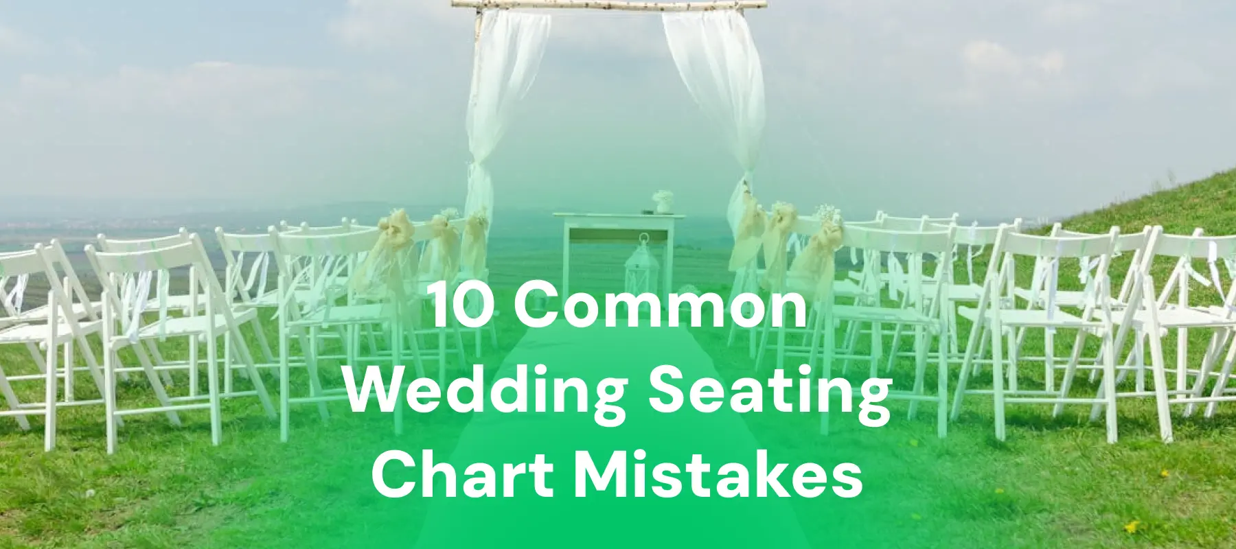 10 erreurs de plan de table de mariage (et comment les éviter)